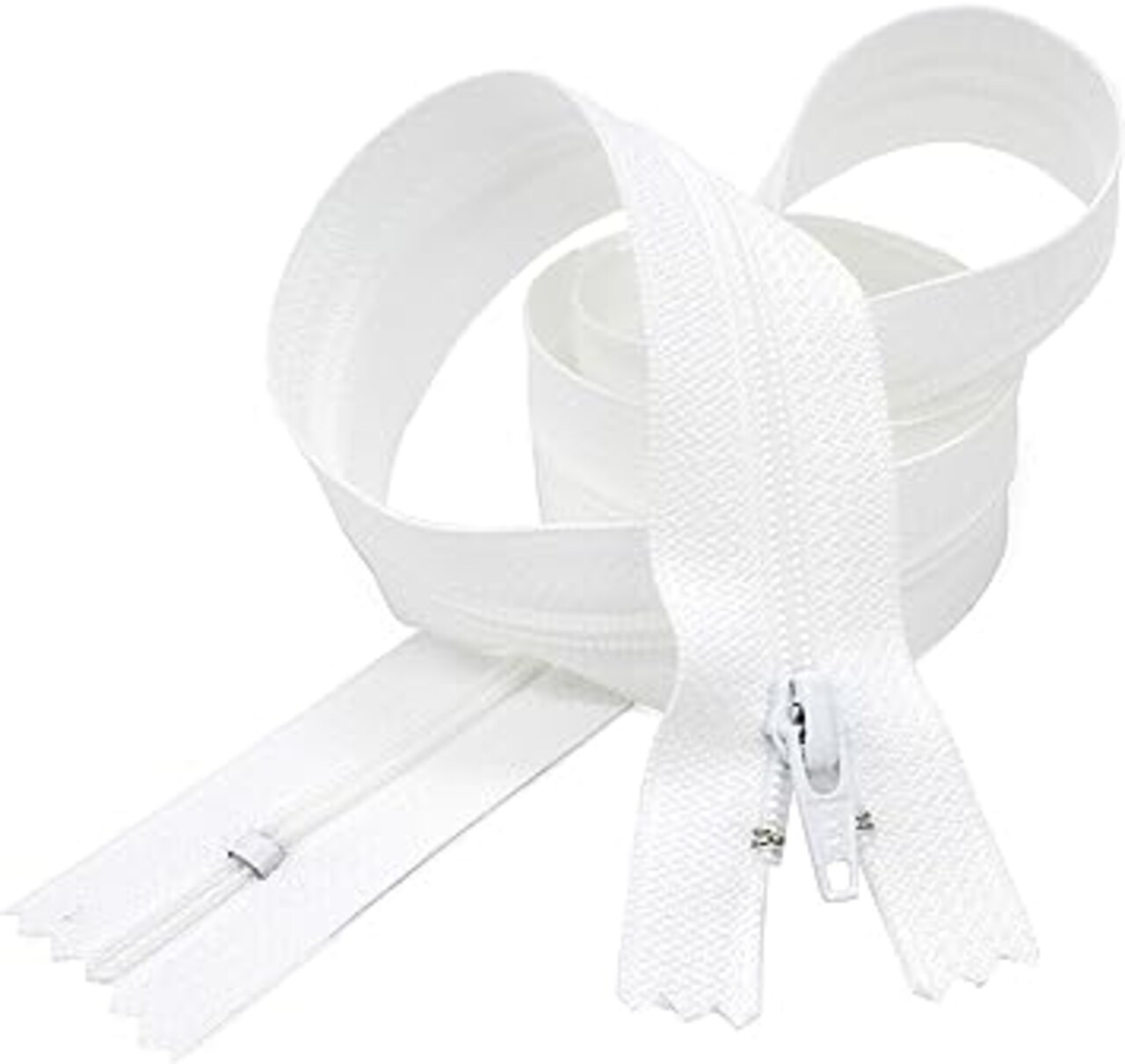 YKK #4.5 Coil Slipcover/Upholstery Closed Bottom Zipper (1 Zipper per Pack) (48 Inches, Beige #572)